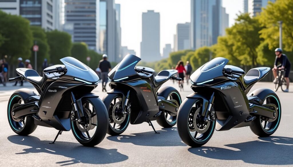 plongez dans l'univers des motos électriques avec notre sélection des modèles incontournables à adopter en 2025. performantes, écologiques et élégantes, ces deux-roues révolutionnaires allient technologie de pointe et design moderne pour une conduite inoubliable. préparez-vous à faire le plein d'adrénaline tout en respectant l'environnement !