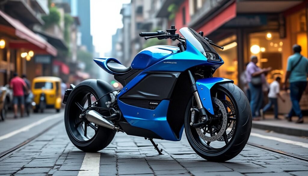 découvrez l'essai de la ultraviolette f77 superstreet, une moto électrique 125 urbaine, fabriquée en inde. alliant technologie avancée et design contemporain, cette moto promet une expérience de conduite unique en milieu urbain. plongez dans ses caractéristiques, performances et son impact sur la mobilité durable.