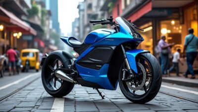 découvrez l'essai de la ultraviolette f77 superstreet, une moto électrique 125 urbaine, fabriquée en inde. alliant technologie avancée et design contemporain, cette moto promet une expérience de conduite unique en milieu urbain. plongez dans ses caractéristiques, performances et son impact sur la mobilité durable.