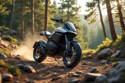 découvrez la nouvelle révolution de peugeot avec le modèle dab 1αx, sa première moto électrique tout-terrain. alliant performance et respect de l'environnement, cette moto moderne est conçue pour les aventuriers en quête de sensations fortes.