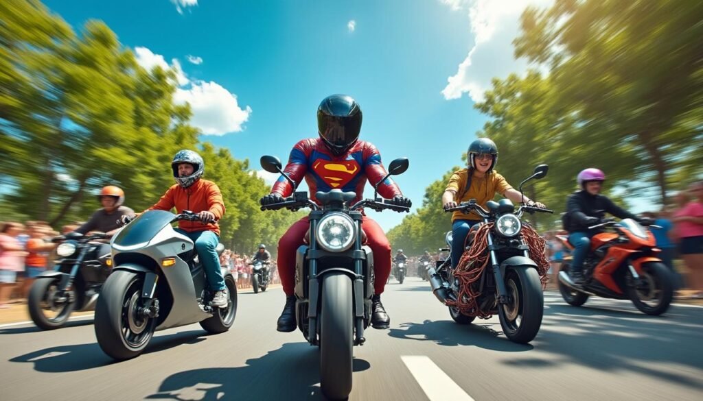 découvrez la vérité derrière les 5 mythes les plus hilarants sur les motos électriques ! démystifiez les idées reçues et plongez dans l'univers de ces deux-roues silencieux et innovants. préparez-vous à sourire tout en apprenant !