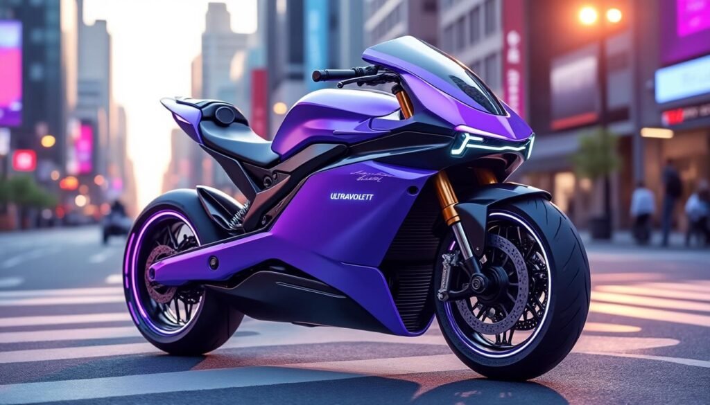 découvrez la toute dernière innovation d'ultraviolette : la nouvelle version de sa moto électrique alliant performance, design moderne et durabilité. préparez-vous à vivre une expérience de conduite unique et respectueuse de l'environnement.