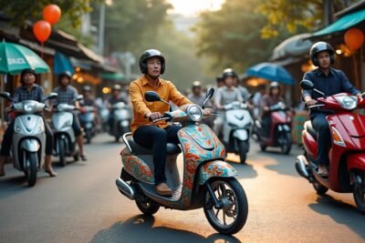 découvrez comment l'avenir des scooters à essence à hanoï est en péril avec des millions de deux-roues en sursis. analysez les défis environnementaux et les alternatives durables qui façonnent la mobilité de demain dans la capitale vietnamienne.