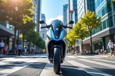découvrez le scooter électrique bmw motorrad ce 04 édition 2026, une fusion parfaite de technologie innovante et de design moderne. profitez d'une conduite agréable avec une autonomie optimale et des caractéristiques de pointe qui garantissent performance et confort en milieu urbain.