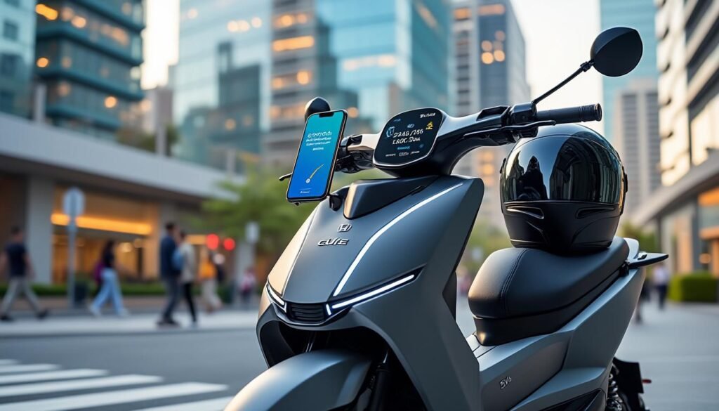 découvrez le scooter électrique honda cuv e, alliant design moderne et technologie avancée pour une expérience de mobilité connectée inégalée. parfait pour les trajets urbains, il offre confort, performance et durabilité dans un format écologique.