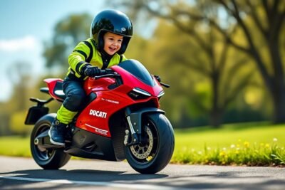 découvrez la mini moto électrique signée ducati et peg perego, conçue pour éveiller l'esprit des jeunes pilotes. un tour de magie sur roues qui promet des aventures palpitantes dès le premier démarrage !
