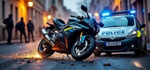 découvrez l'incident choquant à l'isle-d'espagnac où un motard ivre a percuté un agent de la police municipale avant de prendre la fuite à grande vitesse. enquête en cours pour retrouver le suspect.