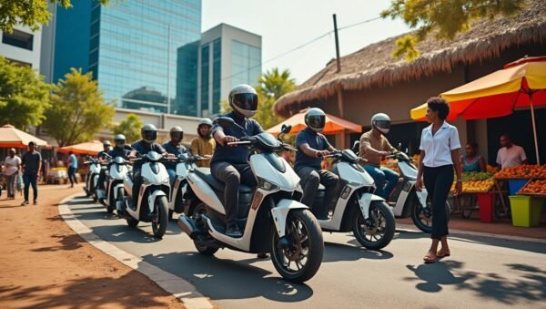 ampersand lève 7 millions de dollars pour accélérer l'expansion de sa flotte de motos électriques en afrique de l'est et promouvoir la mobilité durable dans la région.