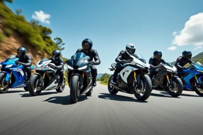 découvrez notre essai des motos emblématiques, incluant la suzuki gsx-r1000r, l'innovante honda électrique, la triumph speed twin 1200 rs par fcr, la légendaire moto guzzi v7 sport et la polyvalente suzuki dr-z4sm. plongez dans l'univers des performances, du style et de la passion motocycliste.