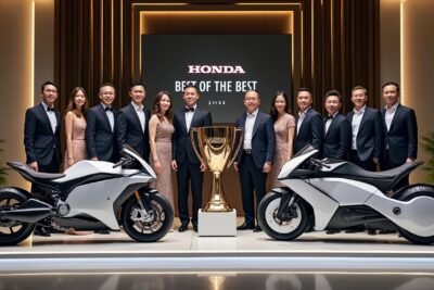 honda décroche en 2025 le prestigieux prix 'best of the best' au red dot awards, confirmant son excellence en design, tandis que deux concepts de motos électriques signés honda reçoivent également des distinctions remarquées.