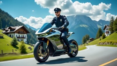 découvrez comment la police bavaroise modernise sa flotte en adoptant des motos électriques écologiques, alliant innovation, respect de l’environnement et efficacité dans ses interventions.