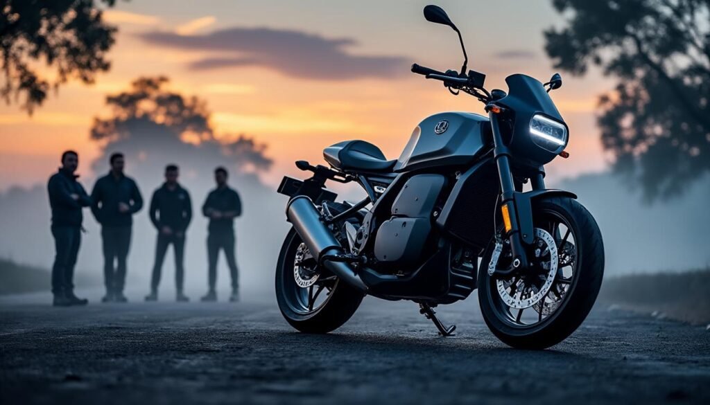 découvrez comment royal enfield attise la curiosité autour de sa première moto électrique grâce à de nouveaux essais prometteurs. le constructeur dévoile peu à peu ses ambitions pour l’électrique, attendez-vous à des surprises !