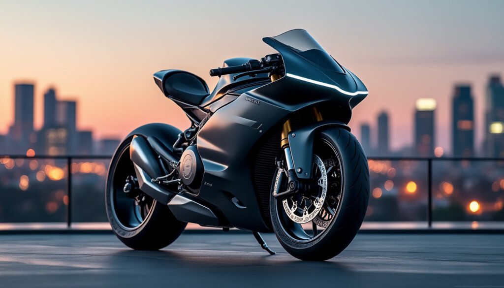 découvrez la nouvelle moto électrique de ducati, dotée d'une batterie révolutionnaire offrant performance, autonomie et design avant-gardiste. innovation et sensations garanties !