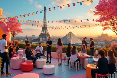 découvrez la semaine du design à paris 2025 ! profitez d'un événement unique mêlant conférences, ateliers inspirants et dj sets. participez à la fête des creators avec flying flea sur le toit pour une expérience créative inoubliable au cœur de paris.