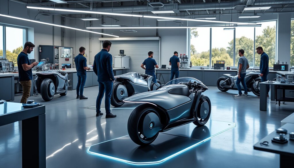 découvrez comment le pôle mécanique d'alès façonne l'avenir des motos électriques, entre innovation, performances et développement durable.