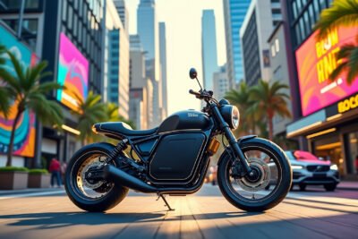 découvrez la flying flea c6, la première moto électrique de royal enfield : un modèle innovant qui marque une nouvelle ère pour la marque et redéfinit l’avenir des deux-roues électriques.