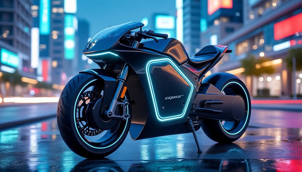 découvrez un prototype de moto électrique innovant doté d'une batterie à semi-conducteurs révolutionnaire, offrant plus d'autonomie, de rapidité de recharge et de performances écologiques inédites.