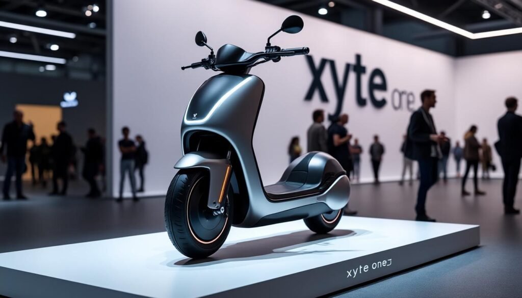 découvrez le scooter électrique xyte one dévoilé par xyte mobility à l’iaa 2025, un modèle innovant présenté sans casque pour une expérience urbaine unique et une mobilité durable.