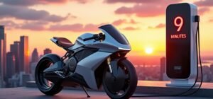 découvrez la bbm hiro, la moto électrique innovante conçue par deux français, offrant une expérience unique et une recharge ultra-rapide en seulement 9 minutes. alliez performance, écologie et rapidité sur toutes vos routes !