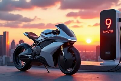 découvrez la bbm hiro, la moto électrique innovante conçue par deux français, offrant une expérience unique et une recharge ultra-rapide en seulement 9 minutes. alliez performance, écologie et rapidité sur toutes vos routes !