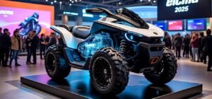 découvrez le tout nouveau can-am outlander entièrement électrique présenté par brp à l'eicma 2025 : performance innovante, respect de l'environnement et technologies de pointe pour une expérience de conduite inédite.