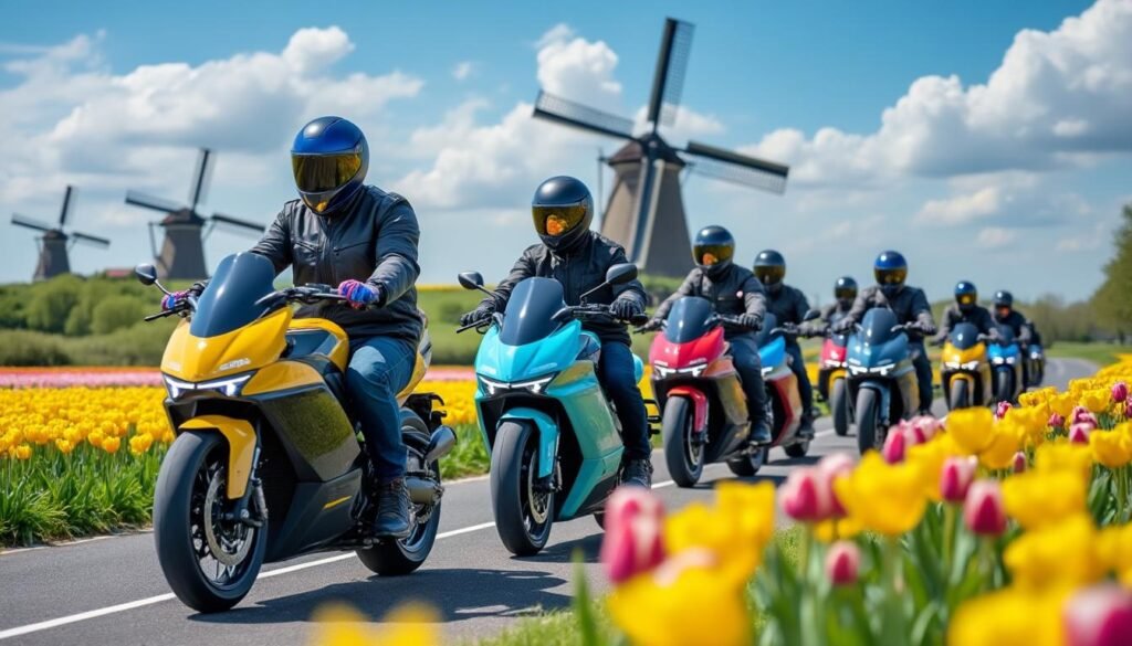 participez aux journées d'essai de motos électriques dans le nord des pays-bas et vivez une expérience unique. testez les derniers modèles, découvrez les avantages de la mobilité électrique et plongez dans l’avenir du transport durable !