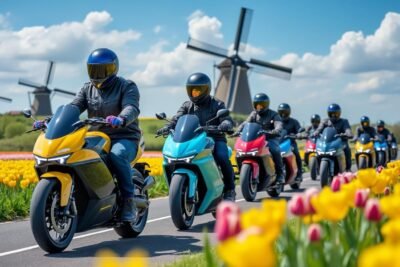 participez aux journées d'essai de motos électriques dans le nord des pays-bas et vivez une expérience unique. testez les derniers modèles, découvrez les avantages de la mobilité électrique et plongez dans l’avenir du transport durable !