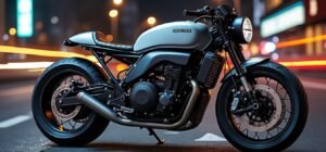 découvrez nuit par ben surain, une café racer électrique sur mesure récemment mise à jour et disponible à la vente. alliez design unique, performance et écologie avec cette moto d’exception.