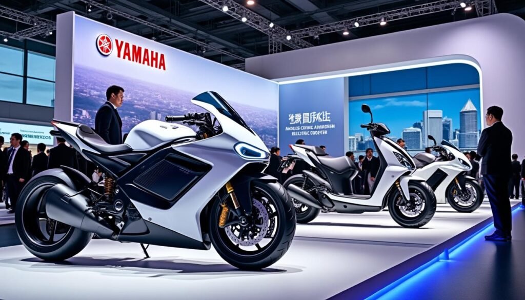 découvrez les innovations de yamaha présentées au salon de tokyo : motos électriques révolutionnaires et scooters fonctionnant à l’hydrogène, une nouvelle ère pour la mobilité durable et performante.
