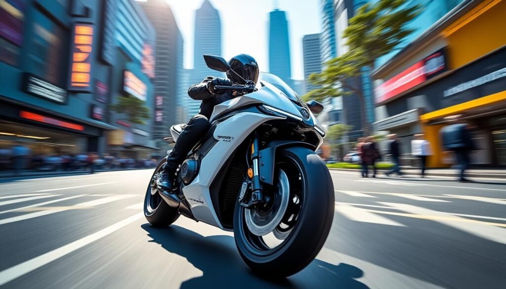 découvrez la yamaha motoroid, une moto électrique révolutionnaire capable de pivoter à 180 degrés en pleine conduite. innovation, performance et technologie se rencontrent dans ce chef-d'œuvre signé yamaha.