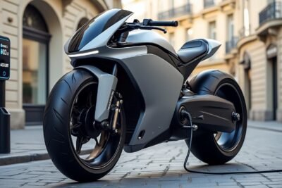 découvrez la moto électrique made in europe offrant 100 km d'autonomie avec une recharge express en 9 minutes. un pari audacieux de créateurs français pour révolutionner le marché et dépasser les idées reçues.