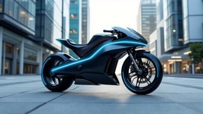 découvrez ce speedbike innovant qui facilite le wheeling grâce à son design inspiré des motos électriques, offrant une expérience de conduite unique et accessible.