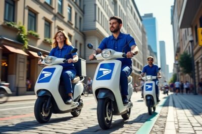 découvrez comment les facteurs en serbie adoptent la mobilité électrique grâce à des scooters innovants, alliant efficacité et respect de l'environnement pour une distribution moderne du courrier.