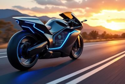 découvrez la révolution des motos électriques avec ce modèle innovant offrant une autonomie exceptionnelle de 600 km et une recharge ultra rapide pour des trajets sans limites.