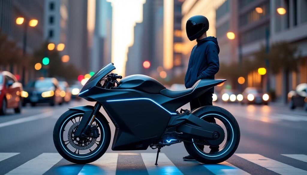 découvrez l'innovation d'une moto électrique contrôlée par la voix et explorez si cette technologie révolutionnaire est une avancée utile ou un simple gadget superflu.