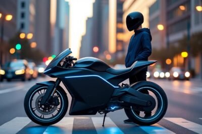 découvrez l'innovation d'une moto électrique contrôlée par la voix et explorez si cette technologie révolutionnaire est une avancée utile ou un simple gadget superflu.
