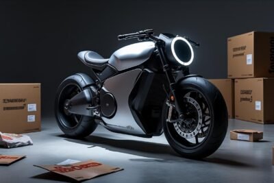 la moto électrique verge ts pro, équipée d'une batterie solide, fait face à des retards de livraison qui retardent son lancement commercial.