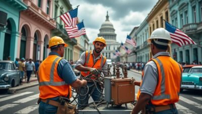 cuba relance progressivement son réseau électrique malgré les défis, tandis que washington renforce sa pression politique et économique sur l'île.