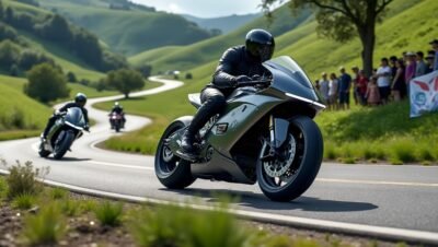 découvrez le nouveau circuit innovant dédié aux motos électriques à lahérie, neufchâteau. une expérience unique alliant technologie et passion pour les amateurs de moto écologique.