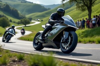 découvrez le nouveau circuit innovant dédié aux motos électriques à lahérie, neufchâteau. une expérience unique alliant technologie et passion pour les amateurs de moto écologique.