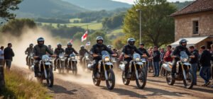 à baraqueville, l’aveyronnaise classic réunit les passionnés de moto autour d’un rendez-vous incontournable, soutenu par la mutuelle des motards.