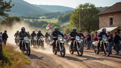 à baraqueville, l’aveyronnaise classic réunit les passionnés de moto autour d’un rendez-vous incontournable, soutenu par la mutuelle des motards.