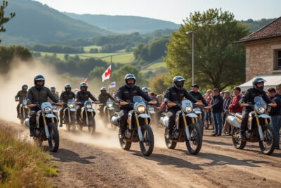 à baraqueville, l’aveyronnaise classic réunit les passionnés de moto autour d’un rendez-vous incontournable, soutenu par la mutuelle des motards.