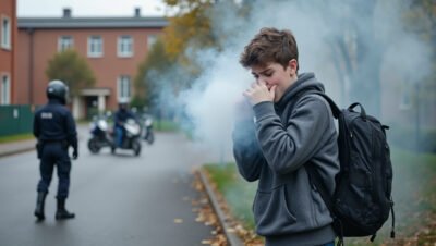 près de toulouse, un adolescent de 14 ans a été aspergé de gaz lacrymogène devant son lycée, dans une affaire liée à la convoitise de deux-roues.