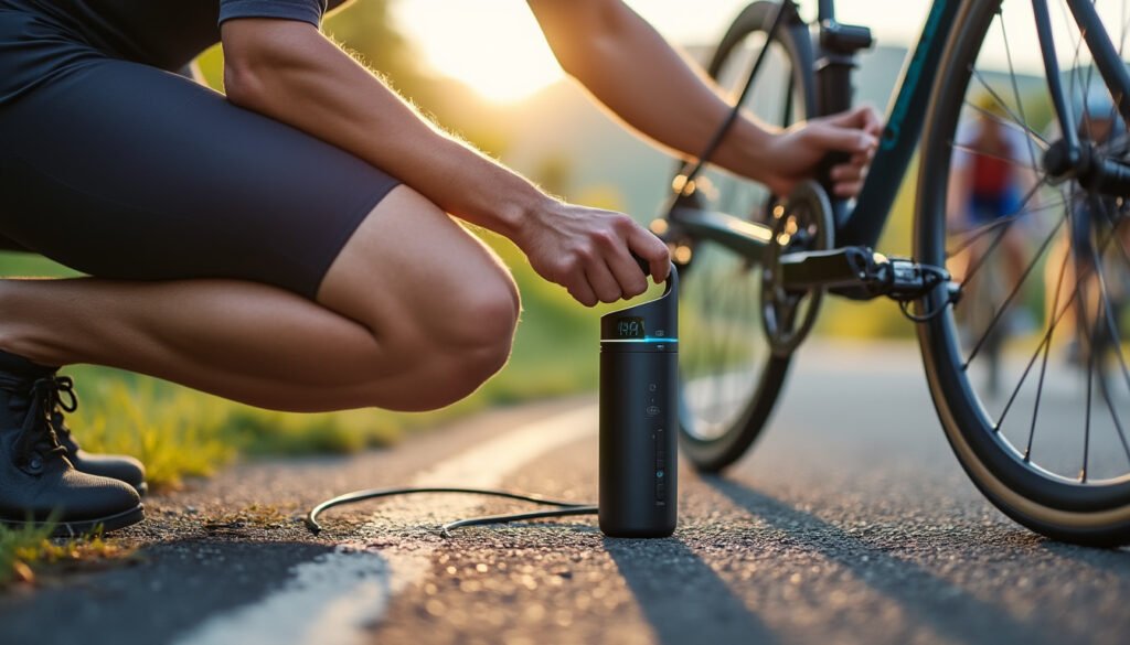 à moins de 30 €, cette pompe électrique compacte séduit les cyclistes par sa praticité et son efficacité. découvrez pourquoi elle fait tant parler d’elle.