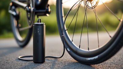découvrez cette pompe électrique compacte à moins de 30 € : un accessoire pratique pour gonfler vos pneus de vélo en 2026.